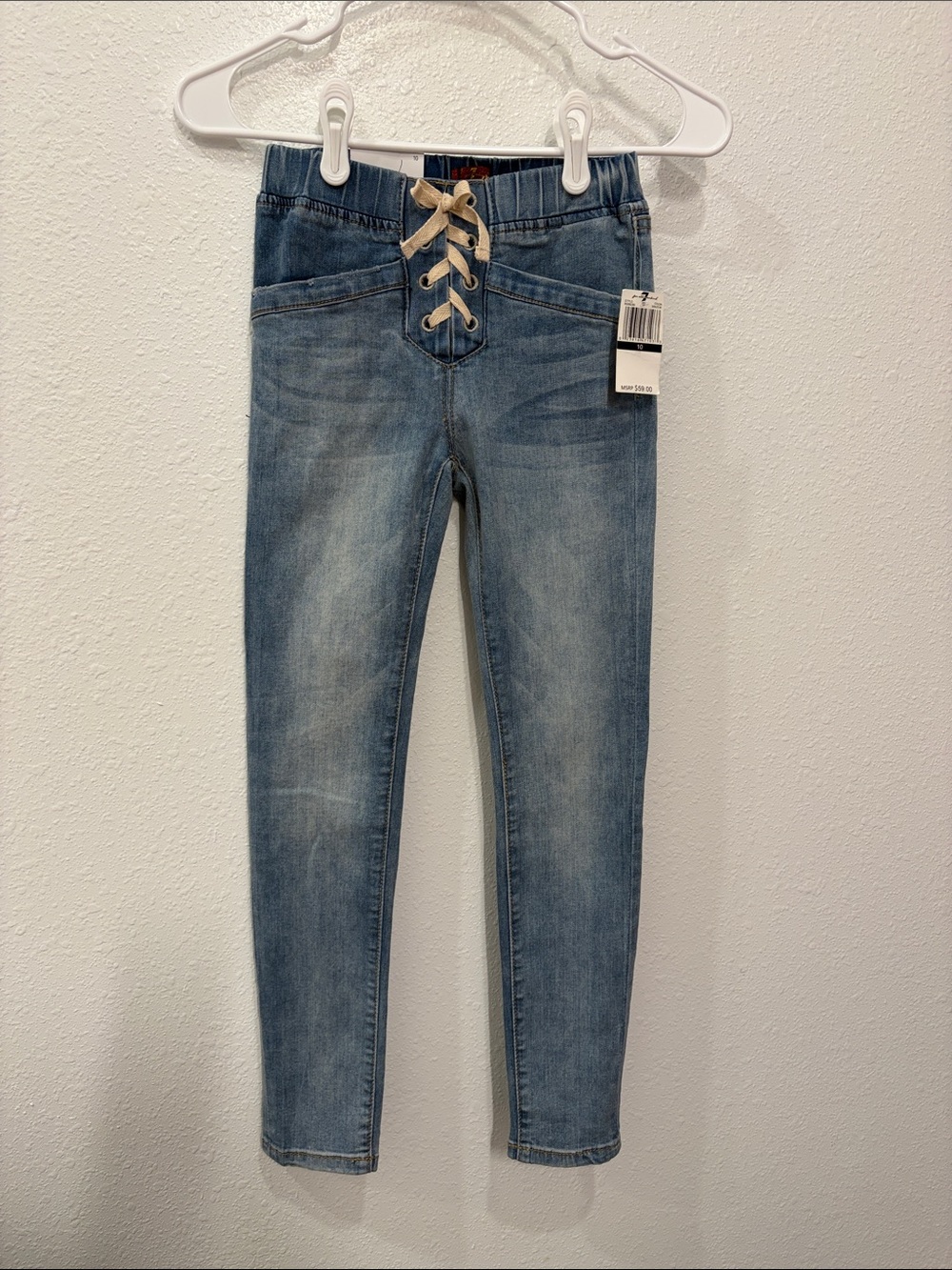 7 For All Mankind - Girls Light Blue Jeggings